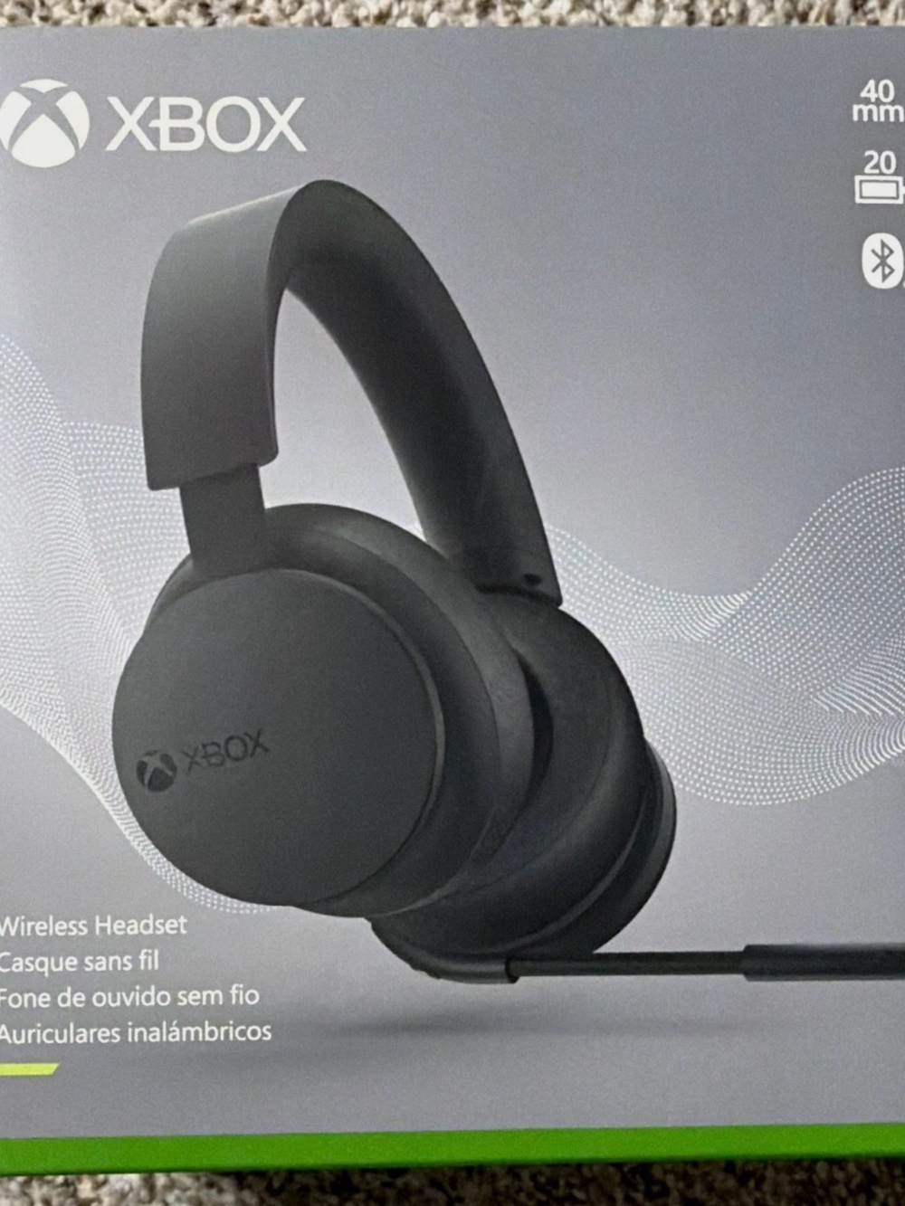 Microsoft Xbox Wireless Headset - Black